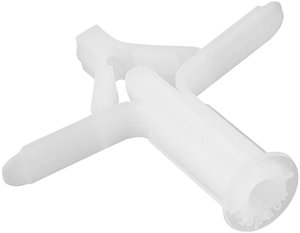 Bucha de Nylon para Fixação de Drywall (Pacote 100)