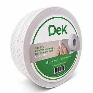 Fita PVC Auto Adesiva – Tratamento de Cantos em Drywall