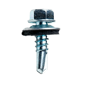 Parafuso Patta para Telha Metálica 5,5x22mm Sextavado com Vedação EPDM • Ponta Broca #1 (Cx c/500) Patta