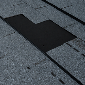 Ventilação Inflow para Entrada de Ar em Telhado Shingle
