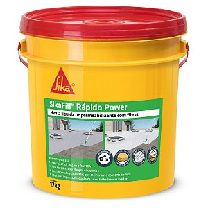 ikaFill® Rápido Power 12kg | Manta Líquida Impermeabilizante para Lajes e Telhados