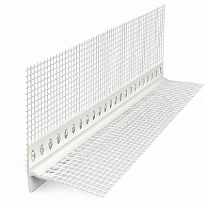 Pingadeira PVC com Tela de Fibra de Vidro para Platibanda e Beiral