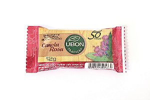 Mini Sabonete Glicerinado para Hotel 12g Canela Rosa cx 500 un