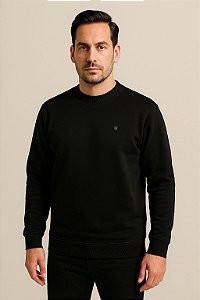 Molecoton Gola Careca Preto
