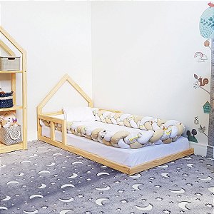 Cama Infantil em Madeira Montessori 1,55m