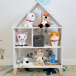 Estante Infantil Casinha Bobi