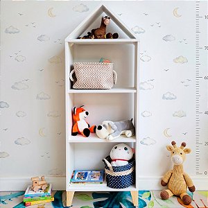 Estante Infantil Casinha 130cm Bobi