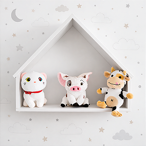 Nicho Infantil Casinha Madeira MDF Bobi