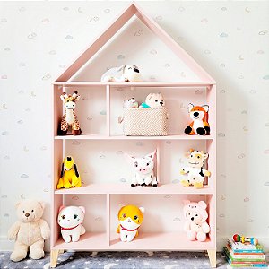Estante Infantil Casinha 155cm Bobi