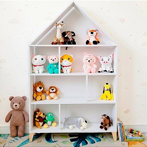 Estante Infantil Casinha 155cm Bobi