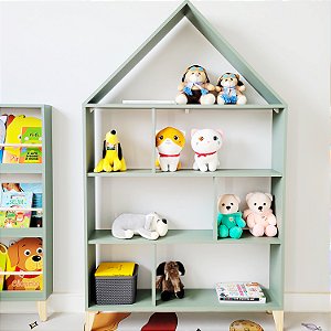 Estante Infantil Casinha Bobi 155 cm