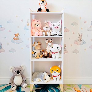 Estante Infantil com 4 Prateleiras Bobi