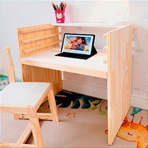 Mesa Infantil com Ajuste de Altura Bobi