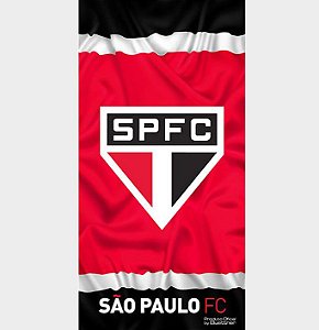 Toalha de Futebol Aveludada São Paulo 01 - Buettner