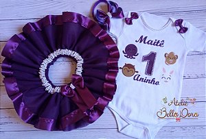 Conjunto tutu Bolofofos