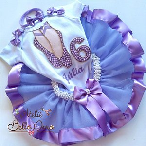 Conjunto tutu Gatinha Marie - Ateliê Bella Dora