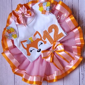 Conjunto tutu Raposinha