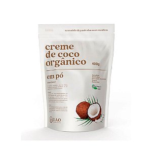 Creme de Coco Orgânico em Pó 400g - IAO