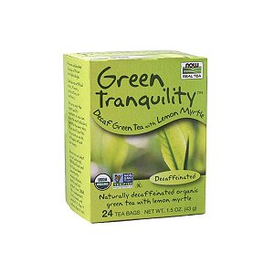 Chá Verde Green Tranquility 24 sachês - Now Real Tea