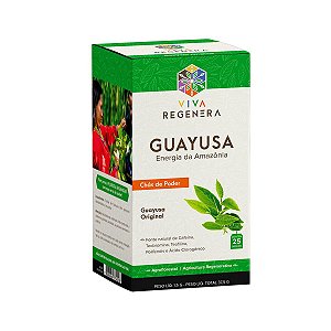Chá Guayusa Original Chás de Poder 25 sachês -  Viva Regenera