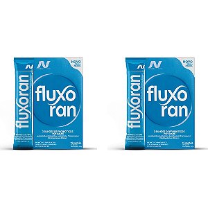 Kit 2X Probiótico Fluxoran 15 Sachês cada - Nutrends