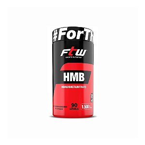 HMB Hidroximetilburitato 1500mg 90 Cápsulas - FTW