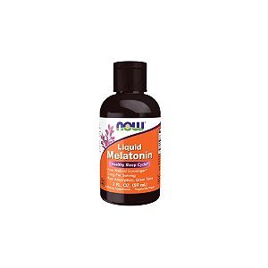 Melatonina líquida 3mg 59ml - Now Foods