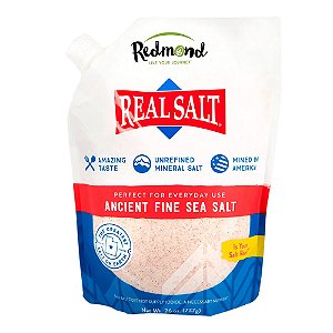 Kit 2x Sal Integral Cristais Finos 737g - Real Salt