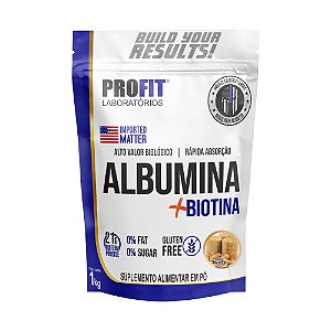 Albumina + Biotina 1kg - PROFIT