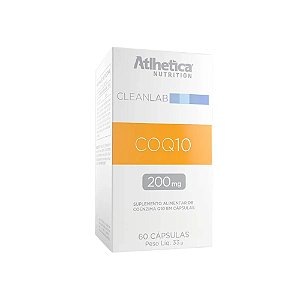 CoQ10 CLEANLAB 200MG - Atlhetica