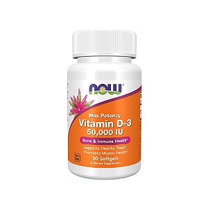 Vitamina D-3 50,000 UI - Now Foods