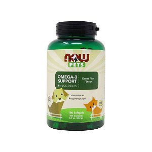 Omega 3 Support para cães e gatos - NOW Pets