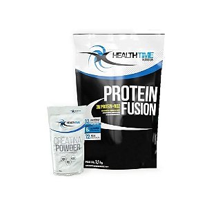 3W Protein Fusion 2,1kg + Creatina Powder 150g - Healthtime