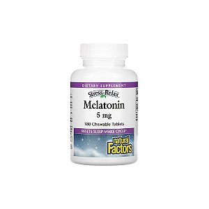 Melatonina 5mg Stress Relax - Natural Factors