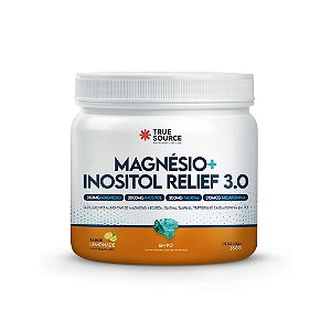 True Magnésio + Inositol Relief 3.0 Limão 350g – TRUE SOURCE