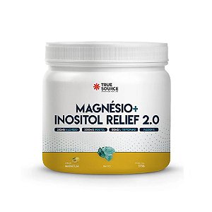True Magnésio + Inositol Relief 2.0 Maracujá 375g - TRUE SOURCE