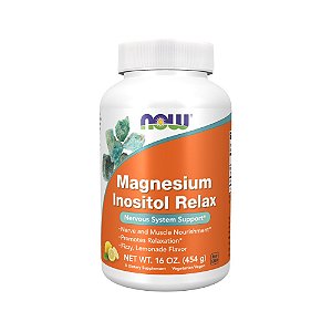 Magnésio Inositol Relax Powder 454g - Now Foods