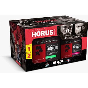 Kit Hórus Duplo Poder Limão Yuzu 300g + Frutas Vermelhas 150g - Max Titanium