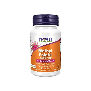 Methyl Folate (Metilfolato) 1000mcg - Now Foods