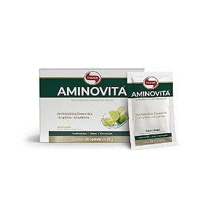 Aminovita 30 sachês de 10g Limão - Vitafor