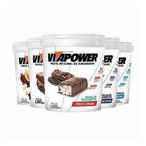 Pasta de Amendoim Integral Blank Protein (1kg) - VitaPower - Corpo
