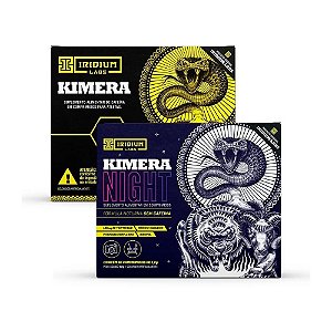 Kit Kimera Thermo + Kimera Night Emagrecedor dia e noite - Iridium Labs