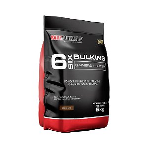 Hipercalórico 6 Six Bulking Gainers Protein 6kg - Bodybuilders