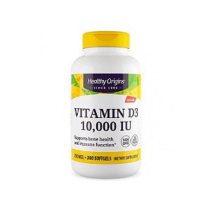 Vitamina D-3 10,000 UI - Healthy Origins