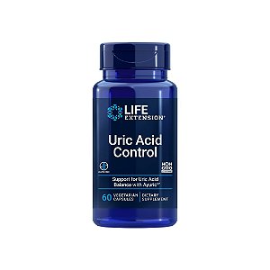 Uric Acid Control (Controle Ácido Úrico) 60 Cápsulas - Life Extension