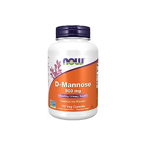 D-Mannose (D-Manose) 500mg 120 Cápsulas - Now Foods