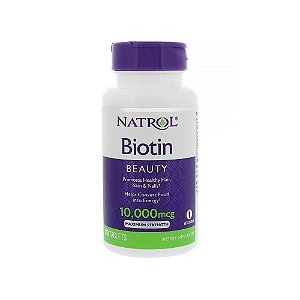 Biotina 10.000mcg 100 Tabletes - Natrol