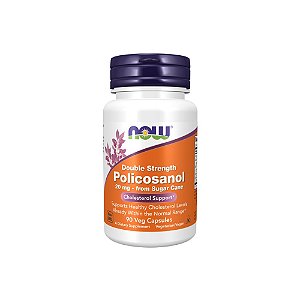 Policosanol 20mg Double Strength 90 Veg Cápsulas - Now Foods