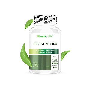 Multivitamínico Vegano 120 Comprimidos - Growth Supplements