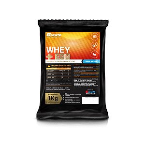 WHEY e EGG 1kg Natural  - Growth Supplements